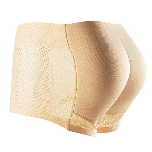 GYSMRIWG Herren-Butt Hifting Boxer Slips Gepolsterte Unterwäsche-Forming-Slips U-Förmige Taschen-Slips-Beige-M von GYSMRIWG