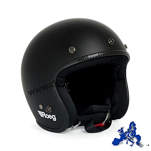 Jethelm Roeg Helmet Matte Schwarz Matt Zugelassen ECE Biker Custom Größe XS Jethelm Roeg Helmet Matte Schwarz Matt Zugelassen ECE Biker Custom Größe XS von GZM