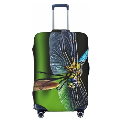 GZYL Gepäckschutzhülle mit Traumfängermotiv, bedruckt, elastisch, waschbar, Libellen-Modus, XL von GZYL