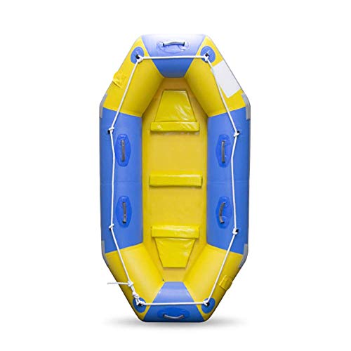 Hochleistungs-Schlauchboot, aufblasbares Kajak, Schlauchboot, Angelset für 3 Personen mit Paddel, Wassersport, 230 x 120 cm, A, Wassersport von GaRcan