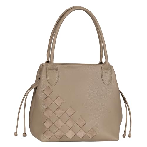 Gabor bags Granada Structure Damen Shopper Umhängetasche Reißverschluss Mittelgroß Beige Gabor bags Granada Structure Damen Shopper Umhängetasche Reißverschluss Mittelgroß Beige von Gabor bags