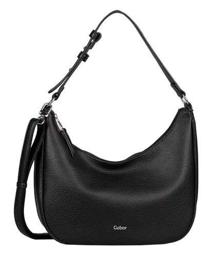 Gabor bags Alira Damen Hobo Bag Schultertasche Mittelgroß Schwarz Gabor bags Alira Damen Hobo Bag Schultertasche Mittelgroß Schwarz von Gabor