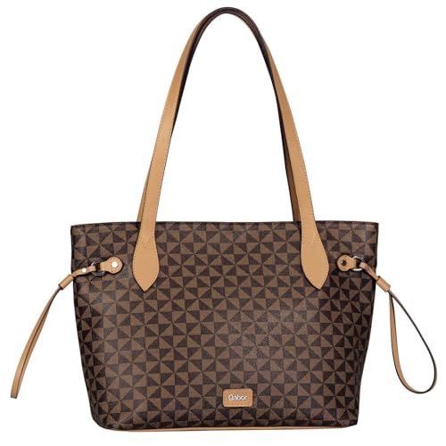Gabor bags Barina Damen Shopper Umhängetasche Reißverschluss Groß Braun Gabor bags Barina Damen Shopper Umhängetasche Reißverschluss Groß Braun von Gabor