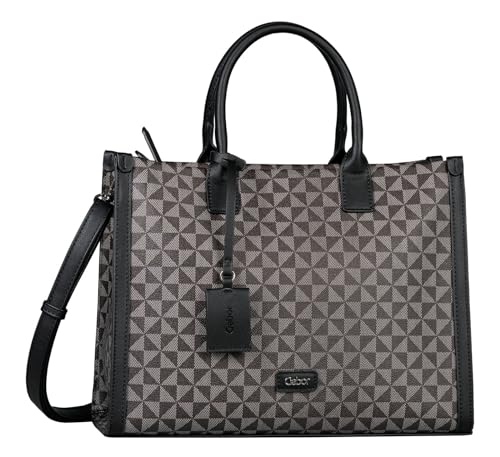Gabor bags Barina Damen Shopper Umhängetasche Reißverschluss Mittelgroß Schwarz Gabor bags Barina Damen Shopper Umhängetasche Reißverschluss Mittelgroß Schwarz von Gabor