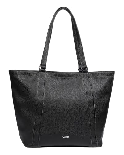 Gabor bags Bessy Damen Shopper Umhängetasche Reißverschluss Groß Schwarz Gabor bags Bessy Damen Shopper Umhängetasche Reißverschluss Groß Schwarz von Gabor
