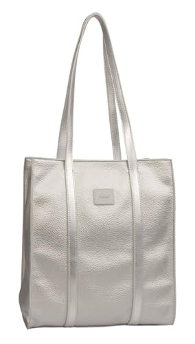 Gabor bags Elfie Damen Shopper Umhängetasche Reißverschluss Mittelgroß Silber Gabor bags Elfie Damen Shopper Umhängetasche Reißverschluss Mittelgroß Silber von Gabor