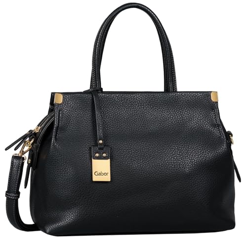 Gabor bags Gela Damen Shopper Umhängetasche Reißverschluss Mittelgroß Schwarz Gabor bags Gela Damen Shopper Umhängetasche Reißverschluss Mittelgroß Schwarz von Gabor