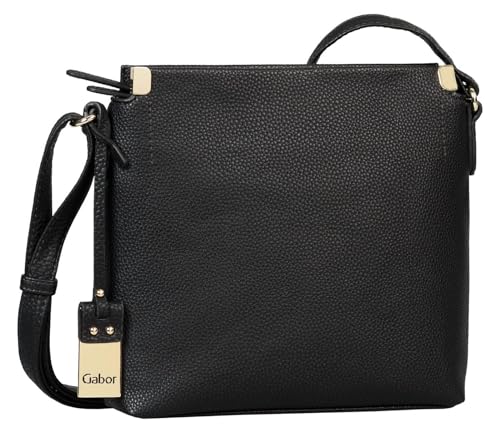 Gabor bags Gela Damen Umhängetasche Crossbody Bag Mittelgroß Schwarz von Gabor