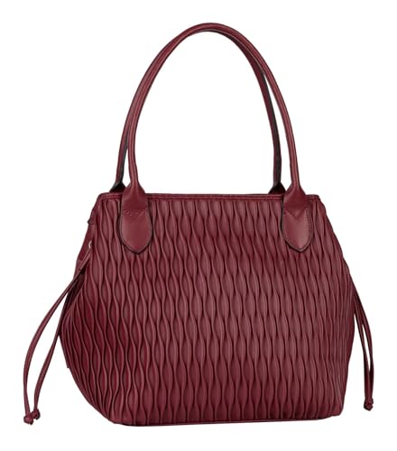 Gabor bags Granada wave Damen Shopper Umhängetasche Reißverschluss Mittelgroß Rot Gabor bags Granada wave Damen Shopper Umhängetasche Reißverschluss Mittelgroß Rot von Gabor