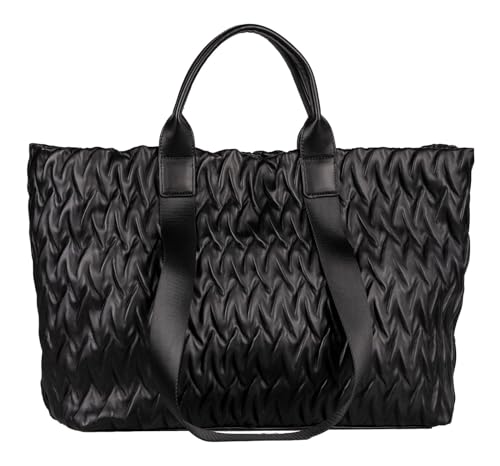 Gabor bags Hilda Damen Shopper Umhängetasche Reißverschluss Groß Schwarz Gabor bags Hilda Damen Shopper Umhängetasche Reißverschluss Groß Schwarz von Gabor