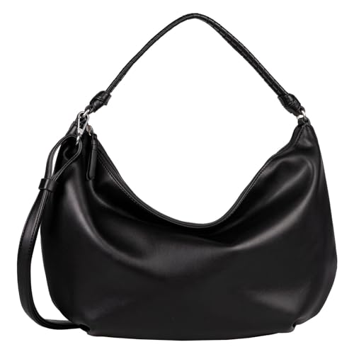 Gabor bags Lela Damen Hobo Bag Schultertasche Mittelgroß Schwarz Gabor bags Lela Damen Hobo Bag Schultertasche Mittelgroß Schwarz von Gabor