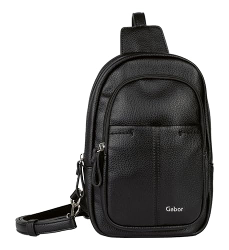Gabor bags Lenea Damen Handtasche Sling Bag Rucksack, 5 L Schwarz Gabor bags Lenea Damen Handtasche Sling Bag Rucksack, 5 L Schwarz von Gabor