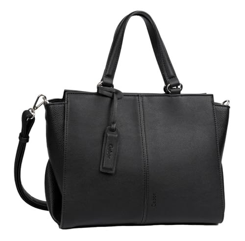 Gabor bags Marleen Damen Shopper Umhängetasche Reißverschluss Groß Schwarz Gabor bags Marleen Damen Shopper Umhängetasche Reißverschluss Groß Schwarz von Gabor
