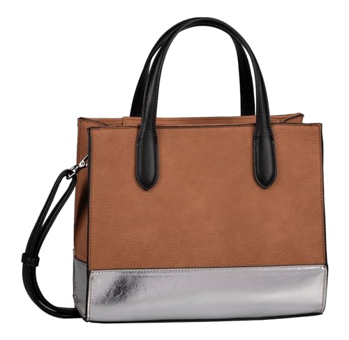 Gabor bags Martha Damen Shopper Umhängetasche ReißverschlussMittelgroß Braun Gabor bags Martha Damen Shopper Umhängetasche ReißverschlussMittelgroß Braun von Gabor