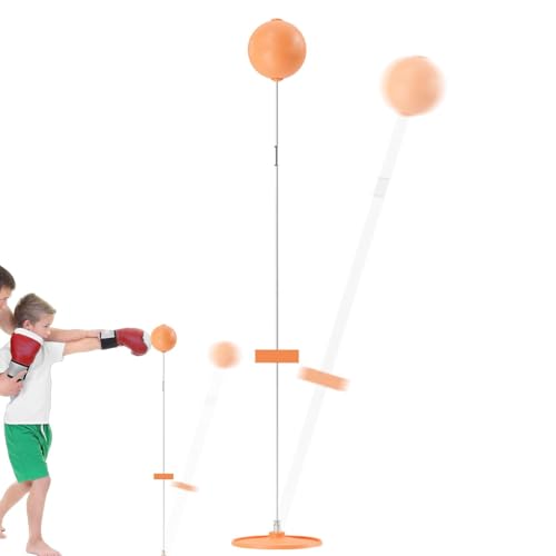 Gacqpli Reflex-Boxsack,Box-Reflexsack,Freistehender Punchingball - Boxtrainingsausrüstung, Sporttrainer, Hand-Auge-Koordinations-Trainingsset für Kinder, Erwachsene, Jugendliche von Gacqpli