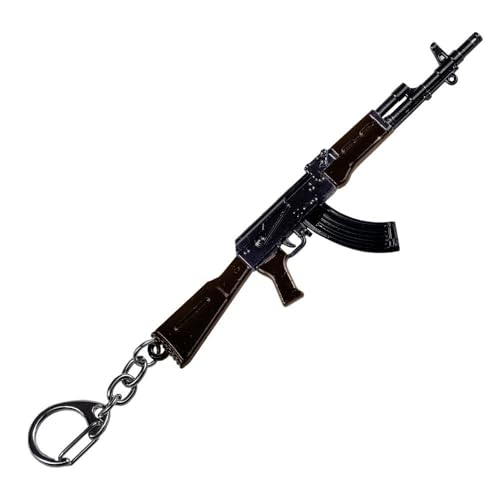 Schlüsselanhänger Militär Waffe AK47, grau, 12 cm Schlüsselanhänger Militär Waffe AK47, grau, 12 cm von PIROIT