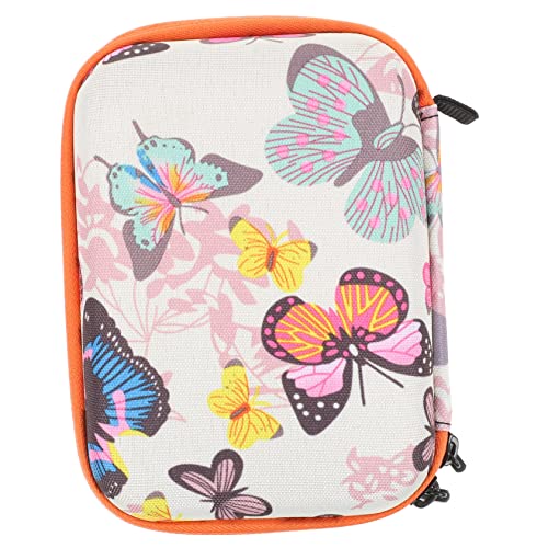 Gadpiparty Kameratasche für Kameratasche im Freien Beutel Kleinkindkamera Kameratasche Kinderkamera-Hardcase Kamera Zubehör kleine Kamerataschen 600d Oxford-Stoff Orange von Gadpiparty