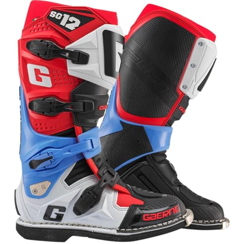 Gaerne Motocross-Stiefel SG 12 Mehrfarbig Gr. 47 von Gaerne