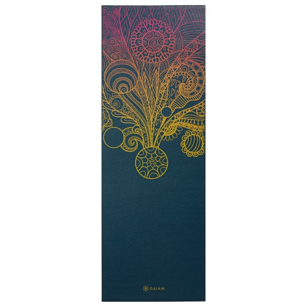 GAIAM - 4 mm Classic Printed Yoga Mat - Yogamatte Gr 61 x 173 x 0,4 cm blau GAIAM - 4 mm Classic Printed Yoga Mat - Yogamatte Gr 61 x 173 x 0,4 cm blau von Gaiam
