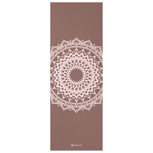 GAIAM - 5 mm Classic Printed Yoga Mat Gr 61 x 173 x 0,5 cm braun GAIAM - 5 mm Classic Printed Yoga Mat Gr 61 x 173 x 0,5 cm braun von Gaiam