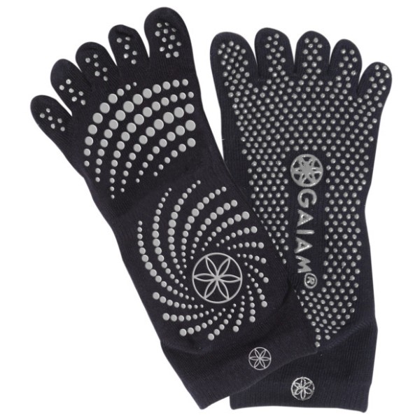 GAIAM - Women's Grippy Yoga Socks - Sonstiges Yogazubehör Gr M/L schwarz GAIAM - Women's Grippy Yoga Socks - Sonstiges Yogazubehör Gr M/L schwarz von Gaiam