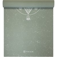 Gaiam Classic Printed Yoga Mat Celestial Green 5mm von Gaiam