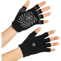 Gaiam Grippy Yoga Gloves Black Grey Gaiam Grippy Yoga Gloves Black Grey von Gaiam