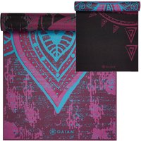 Gaiam Premium Reversible Yoga Mat Be Free 6mm von Gaiam