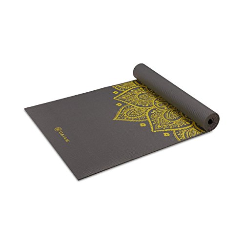 Gaiam Premium Yoga-Matten mit Aufdruck One Size Citron Sundial von Gaiam