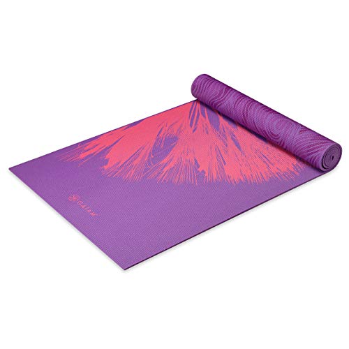 Gaiam Print Premium wendbar Yoga Matten, Gaiam, Dandelion Roar, 6 mm von Gaiam