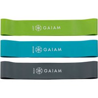 Gaiam Restore Mini Band Kit Green Blue Grey Gaiam Restore Mini Band Kit Green Blue Grey von Gaiam