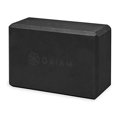 Gaiam Uni-Erwachsene Yoga-Block aus Schaumstoff, Schwarz, 1 Gaiam Uni-Erwachsene Yoga-Block aus Schaumstoff, Schwarz, 1 von Gaiam