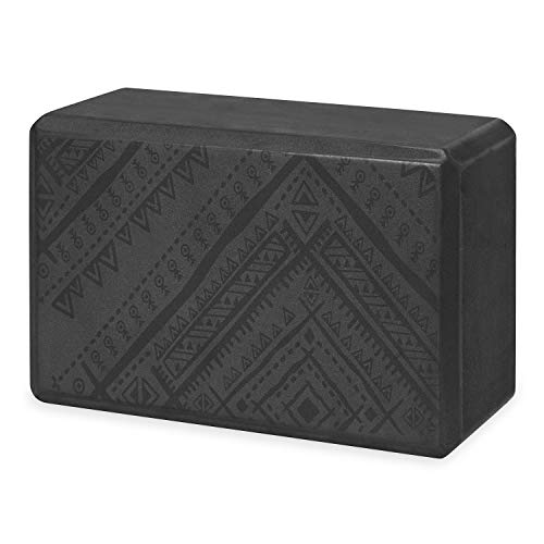 Gaiam Unisex-Erwachsene Yoga-Block Bedruckt, Navajo-Schwarz Gaiam Unisex-Erwachsene Yoga-Block Bedruckt, Navajo-Schwarz von Gaiam