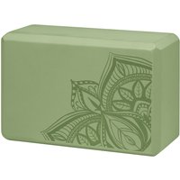 Gaiam Yoga Block Printed Celery Point Gaiam Yoga Block Printed Celery Point von Gaiam