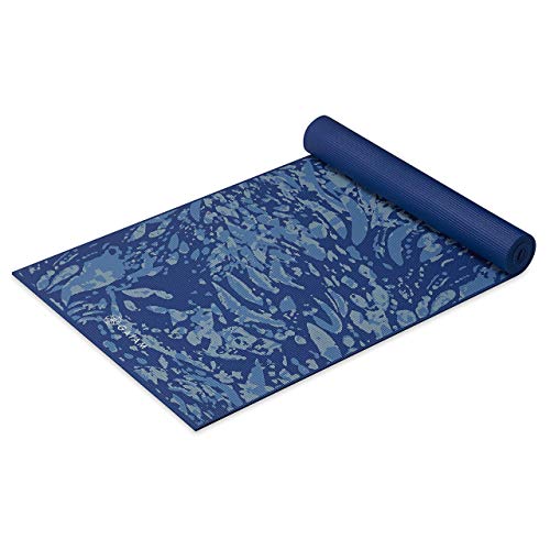 Gaiam Yoga Mat Premium Print Extra Thick Non Slip Exercise & Fitness Mat for All Types of Yoga, Pilates & Floor Exercises, Coastal Blue, 6mm Gaiam Yoga Mat Premium Print Extra Thick Non Slip Exercise & Fitness Mat for All Types of Yoga, Pilates & Floor Exercises, Coastal Blue, 6mm von Gaiam