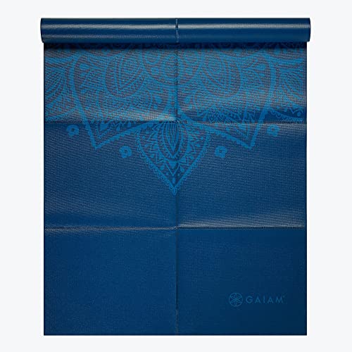 Gaiam Yogamatte, Faltbare Reise-Fitness- & Übungsmatte | Faltbare Yogamatte für alle Arten von Yoga, Pilates & Bodentraining, Blaue Sonnenuhr, 2 mm. Gaiam Yogamatte, Faltbare Reise-Fitness- & Übungsmatte | Faltbare Yogamatte für alle Arten von Yoga, Pilates & Bodentraining, Blaue Sonnenuhr, 2 mm. von Gaiam