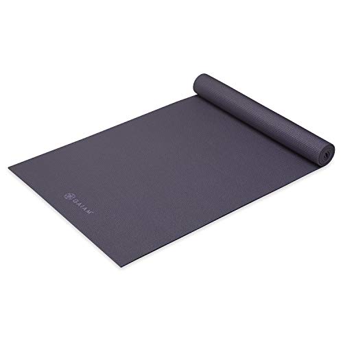 Gaiam Yogamatte, hochwertig, einfarbig, rutschfest, für alle Arten von Yoga, Pilates und Boden-Workouts, Reiher, 5 mm, 178 cm L x 61 cm B x 5 mm dick Gaiam Yogamatte, hochwertig, einfarbig, rutschfest, für alle Arten von Yoga, Pilates und Boden-Workouts, Reiher, 5 mm, 178 cm L x 61 cm B x 5 mm dick von Gaiam