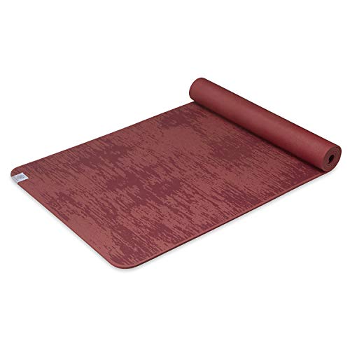 Gaiam Yogamatte – 6 mm Insta-Grip extra dick und dicht strukturiert, rutschfeste Übungsmatte für alle Arten von Yoga- und Boden-Workouts, 177,2 cm L x 61,1 cm B x 6 mm dick, Sonnenuntergang von Gaiam