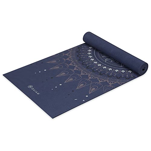 Gaiam Yogamatte – Premium 6 mm Druck, extra dick, rutschfeste Übungs- und Fitnessmatte für alle Arten von Yoga, Pilates und Boden-Workouts – Here & Now Gaiam Yogamatte – Premium 6 mm Druck, extra dick, rutschfeste Übungs- und Fitnessmatte für alle Arten von Yoga, Pilates und Boden-Workouts – Here & Now von Gaiam