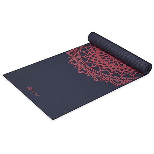Gaiam Yogamatte Premium Print Extra Dicke Anti-Rutsch-Trainingsmatte für alle Arten von Yoga, Pilates & Boden-Workouts, 6 mm, Pink Marrakesch Gaiam Yogamatte Premium Print Extra Dicke Anti-Rutsch-Trainingsmatte für alle Arten von Yoga, Pilates & Boden-Workouts, 6 mm, Pink Marrakesch von Gaiam