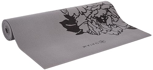 Gaiam Yogamatte Premium Print Extra Dicke Anti-Rutsch-Trainingsmatte für alle Arten von Yoga, Pilates & Boden-Workouts, Grau Pfingstrose, 6 mm Gaiam Yogamatte Premium Print Extra Dicke Anti-Rutsch-Trainingsmatte für alle Arten von Yoga, Pilates & Boden-Workouts, Grau Pfingstrose, 6 mm von Gaiam