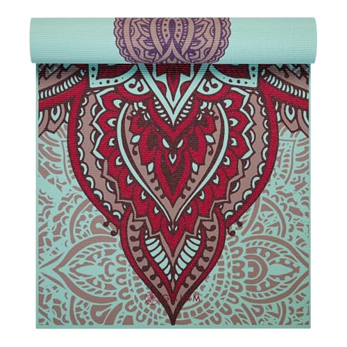 Gaiam Zara Rogue Yogamatte, wendbar, extra dick, rutschfest, für alle Arten von Yoga, Pilates und Bodentraining, 6 mm Gaiam Zara Rogue Yogamatte, wendbar, extra dick, rutschfest, für alle Arten von Yoga, Pilates und Bodentraining, 6 mm von Gaiam