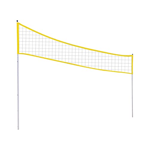 Gaimety Tragbares Volleyballnetz-Set | höhenverstellbarer Badminton-Netzständer – Professioneller faltbarer Tennisnetzständer für Graspark von Gaimety