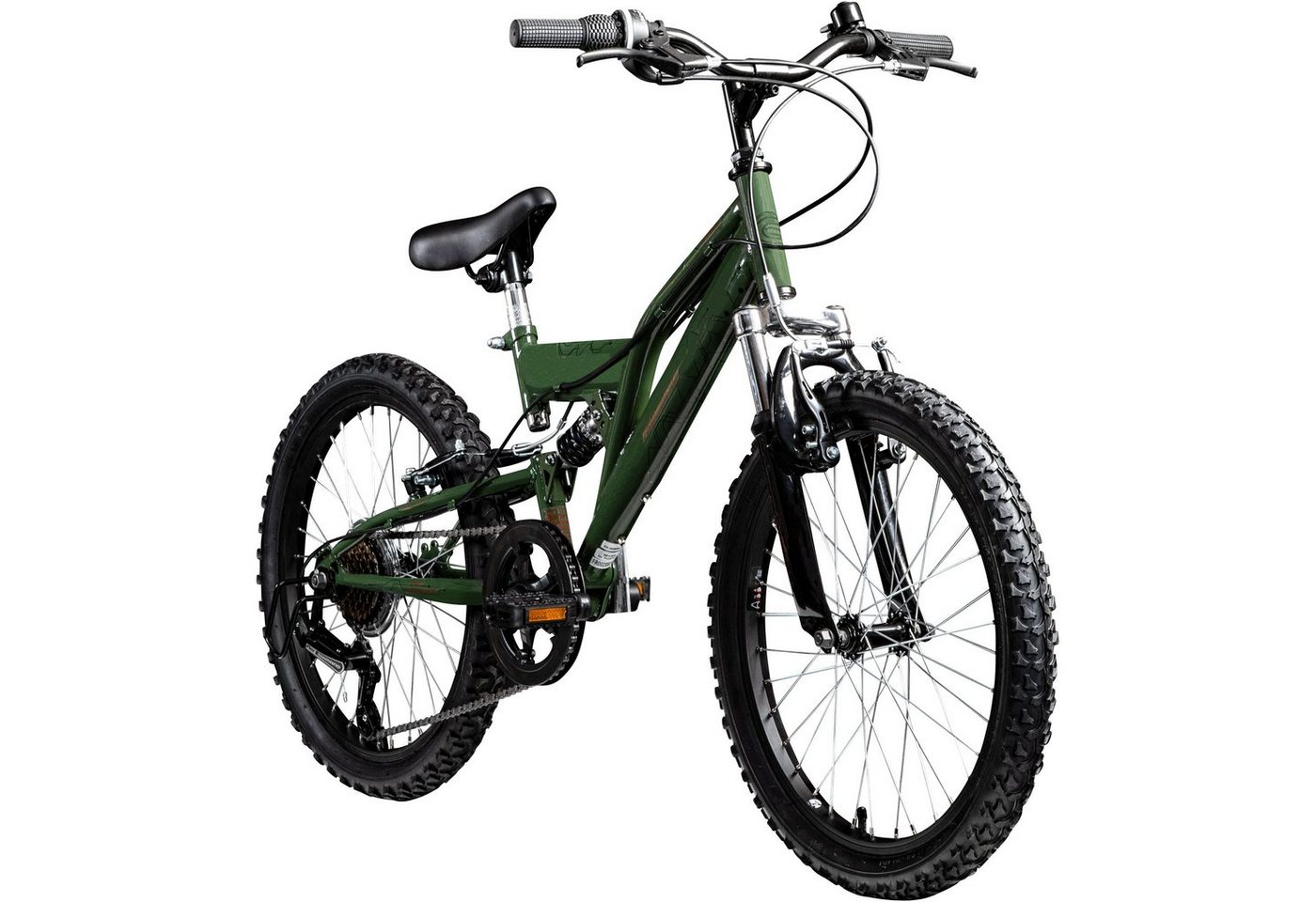 Galano Mountainbike FS180, 6 Gang, Kettenschaltung, 20 Zoll Kinderfahrrad ab 6 Jahre 120-135 cm für Mädchen und Jungen von Galano