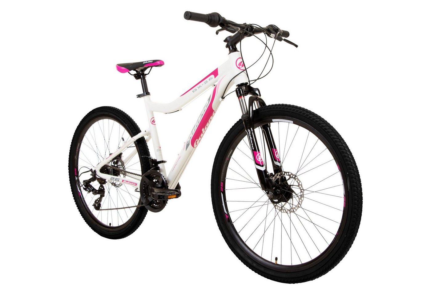 Galano Mountainbike GX-26, 21 Gang, Kettenschaltung, Mountainbike für Jugendliche und Erwachsene 145 - 175 cm MTB Hardtail von Galano