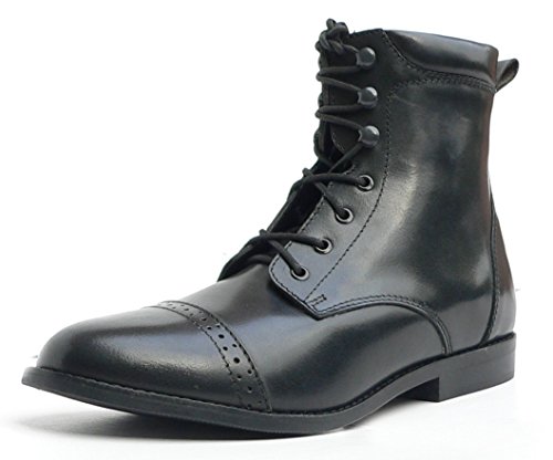 Gallop Windsor Reitstiefel aus Leder mit Spitze UK-Größe 5 Schwarz von Gallop