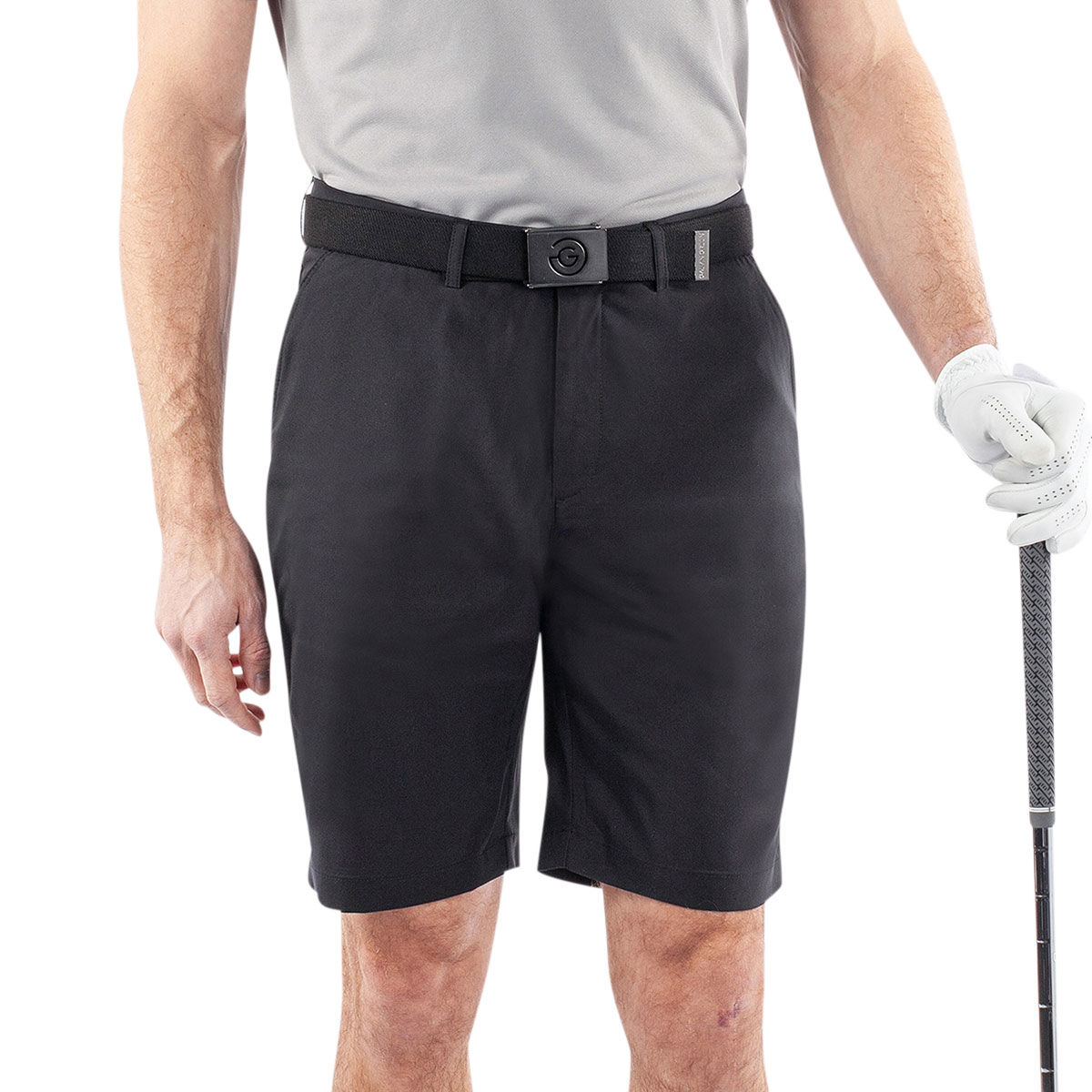 Galvin Green Men's Percy Wicking Golf Shorts, Mens, Black, 36 | American Golf von Galvin Green