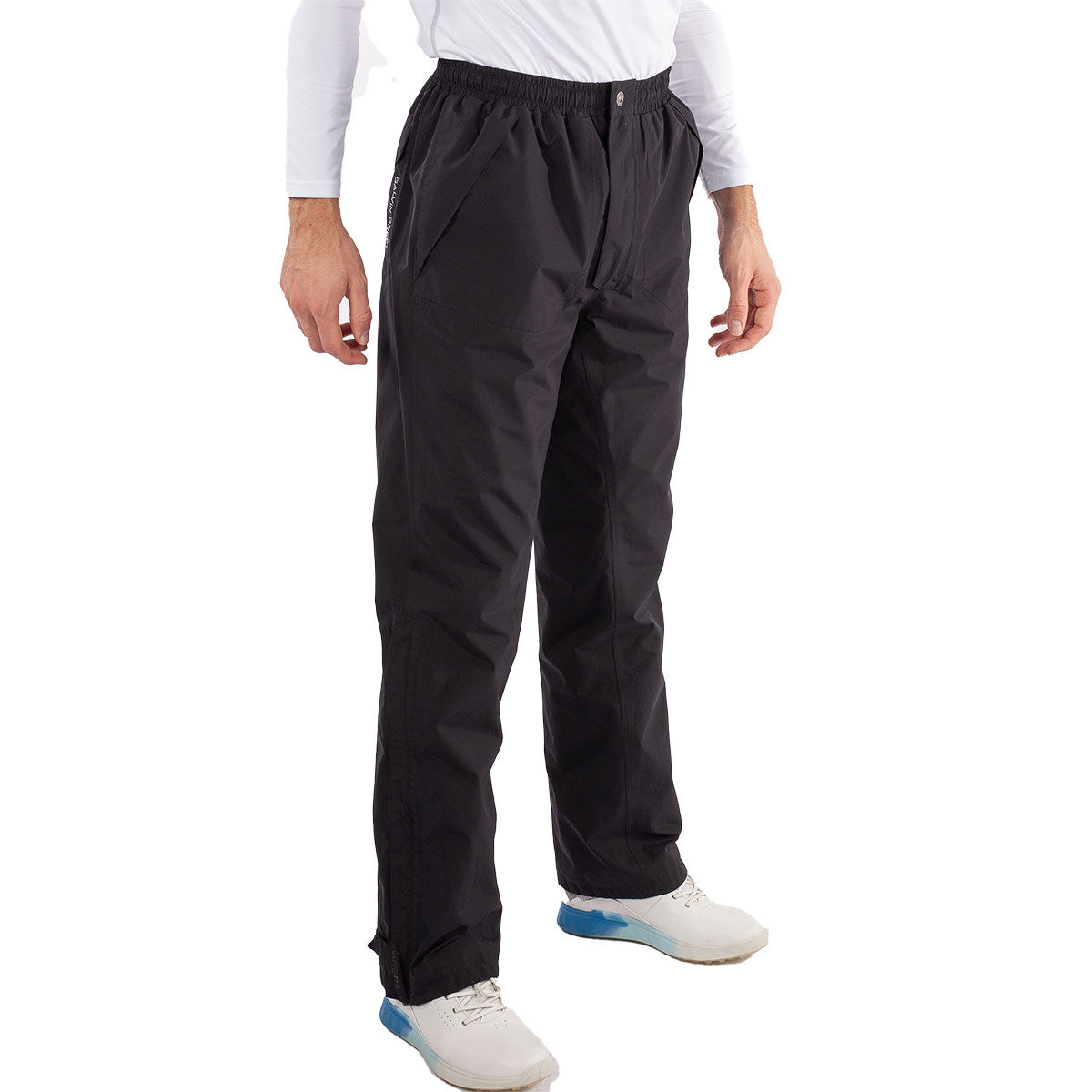 Galvin Green Mens Black Lightweight Andy GORE-TEX Waterproof Long Fit Golf Trousers, Size: XL | American Golf von Galvin Green