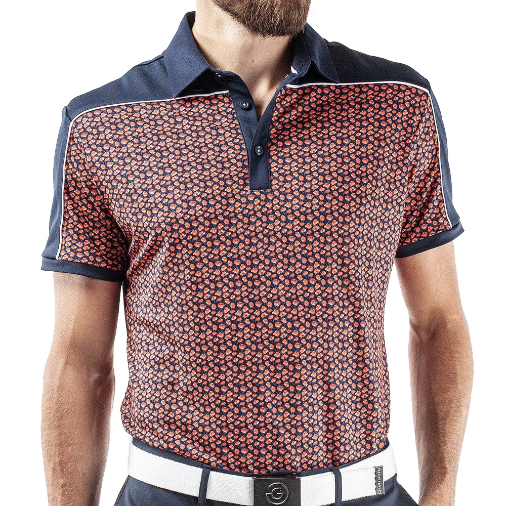 'Galvin Green Millard Herren Polo navy/orange' von Galvin Green