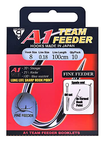 Gamakatsu A1 Team Fine Feeder Haken 100cm Gr.14 Gamakatsu A1 Team Fine Feeder Haken 100cm Gr.14 von Gamakatsu